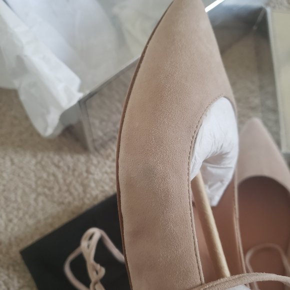 *New in Box* Lace up ballet flats - Picture 5 of 10